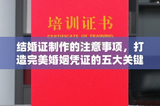 营口结婚证制作的注意事项，打造完美婚姻凭证的五大关键点